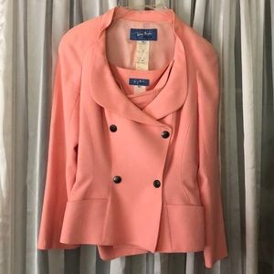 Vintage 90s Pink Thierry Mugler Skirt Suit